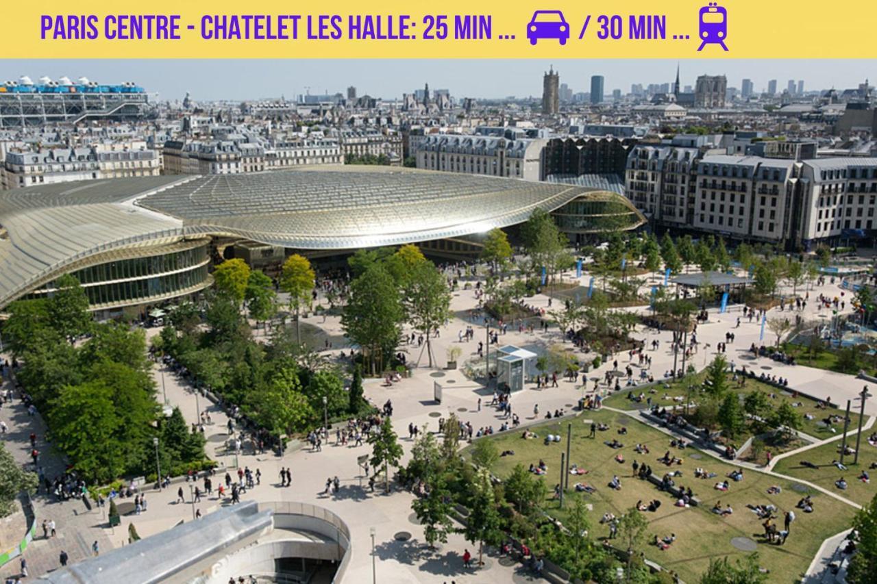 Qhome 4 - F2 Entre Paris Et - Parking Prive *