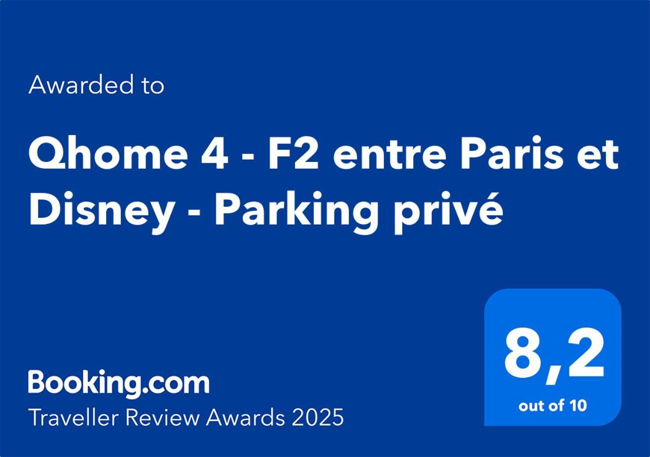 Qhome 4 - F2 Entre Paris Et - Parking Prive Appartement Villiers-sur-Marne